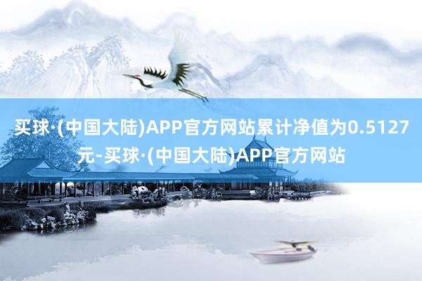 买球·(中国大陆)APP官方网站累计净值为0.5127元-买球·(中国大陆)APP官方网站